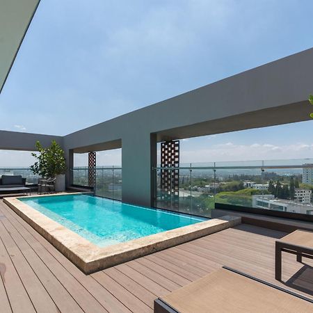 Modern Luxury Condo With Rooftop Pool & Gym Santiago De Los Caballeros Exteriér fotografie