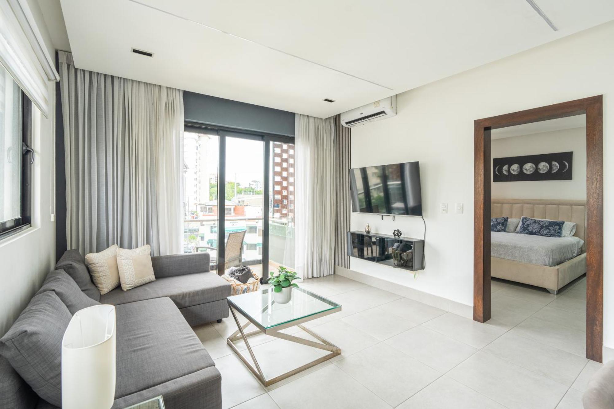 Modern Luxury Condo With Rooftop Pool & Gym Santiago De Los Caballeros Exteriér fotografie
