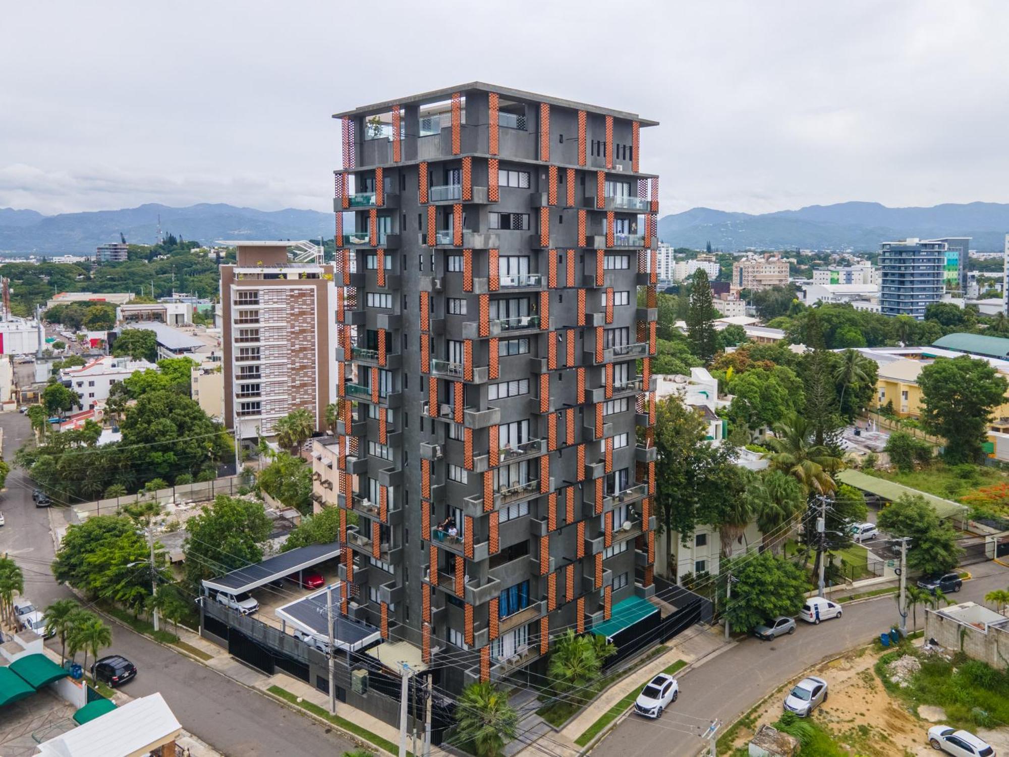 Modern Luxury Condo With Rooftop Pool & Gym Santiago De Los Caballeros Exteriér fotografie